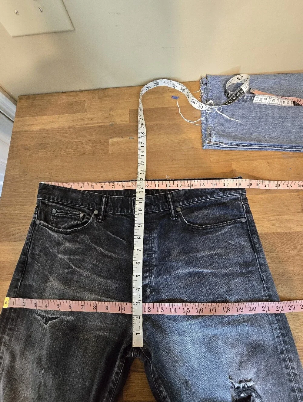 John Elliott The Cast 2 Distressed Slim Jeans Size 36 Made In Japan